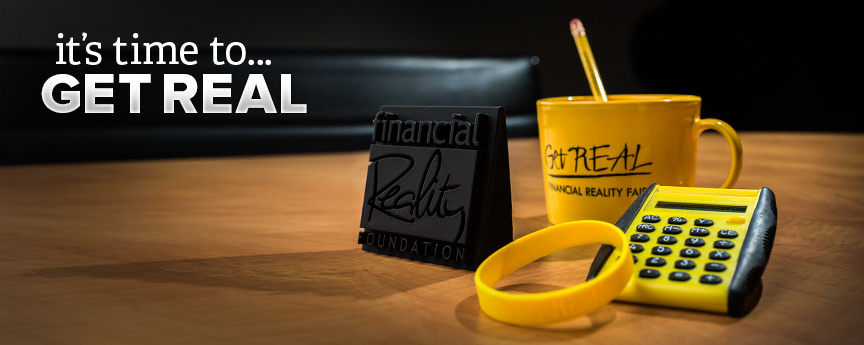 Get real Finanacial picture of Get Real promotional items.